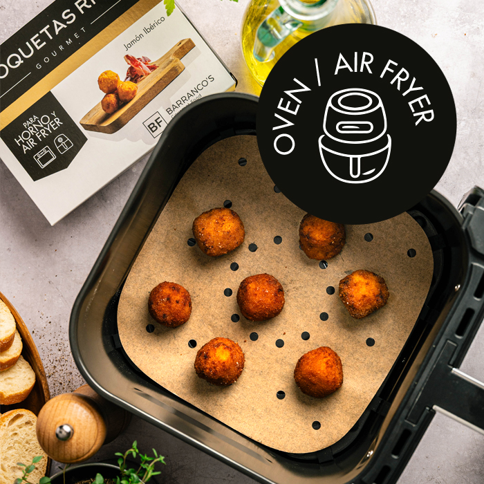 Croquettes for oven with Iberian Ham